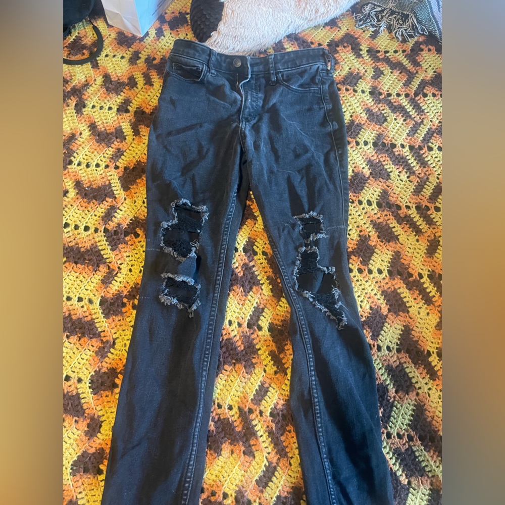 Black skinny jeans